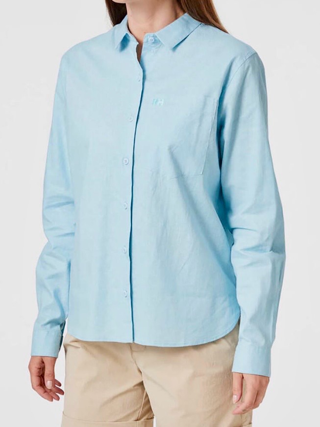 Brand New Womens Helly Hansen Club Button Up Shirt Size Small Retail 100